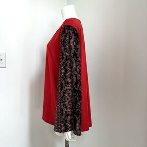 DG2 by Diane Gilman Burnt Orange Top with Signature Accent